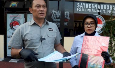 Polres-Pelabuhan-Tanjung-Perak-Amankan-Residivis-Pengedar-Narkoba-Sita-89,81-Gram-Sabu