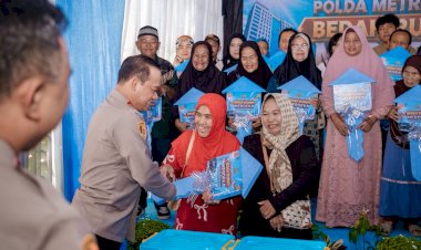 Wujudkan-Program-Presiden,-Polda-Metro-Jaya-Resmikan-35-Rumah-Layak-Huni