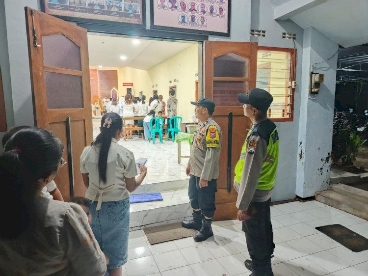 Polres Malang Siagakan Ratusan Personel Layanan Pengamanan Ibadah Paskah