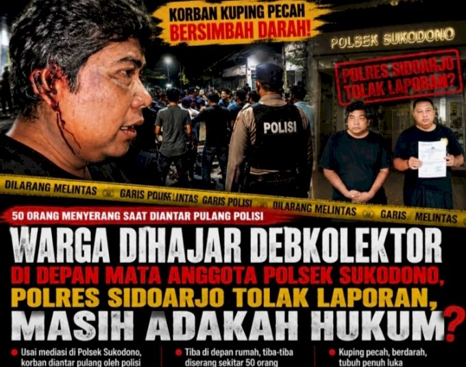Kasus Pengeroyokan di Sukodono Berlanjut ke Penyelidikan, Kapolsek Tegaskan Tidak Ada Pembiaran oleh Anggota