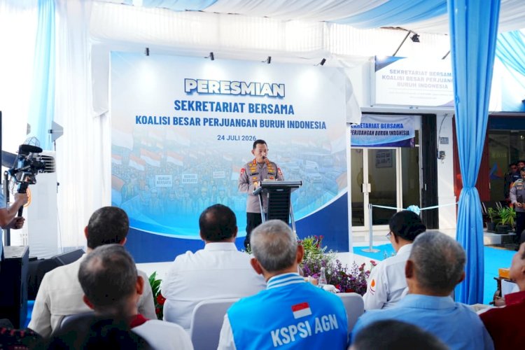 Kapolri Desk Ketenagakerjaan Hadir Berikan Solusi bagi Persoalan Buruh